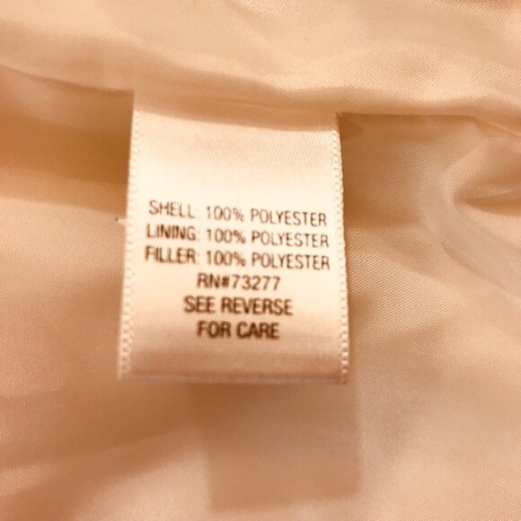 Ivory Quilted Jacket by Croft & Barrow - Picture 6 of 6